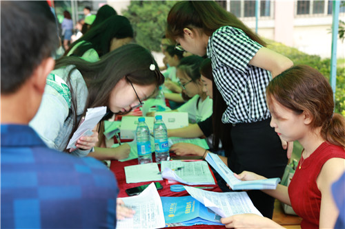 天津农学院2017级新生报道工作顺利进行-天津