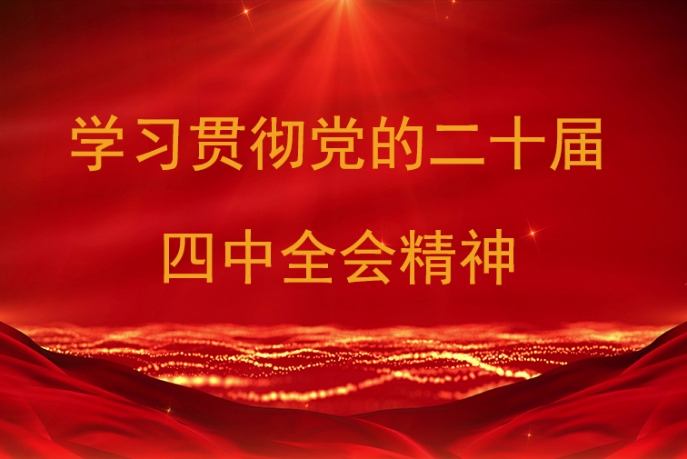深入学习贯彻党的二十届四中全会精神